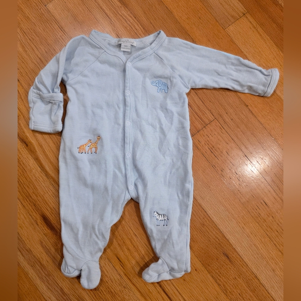 Kissy Kissy Safari Wild Stripe Footie